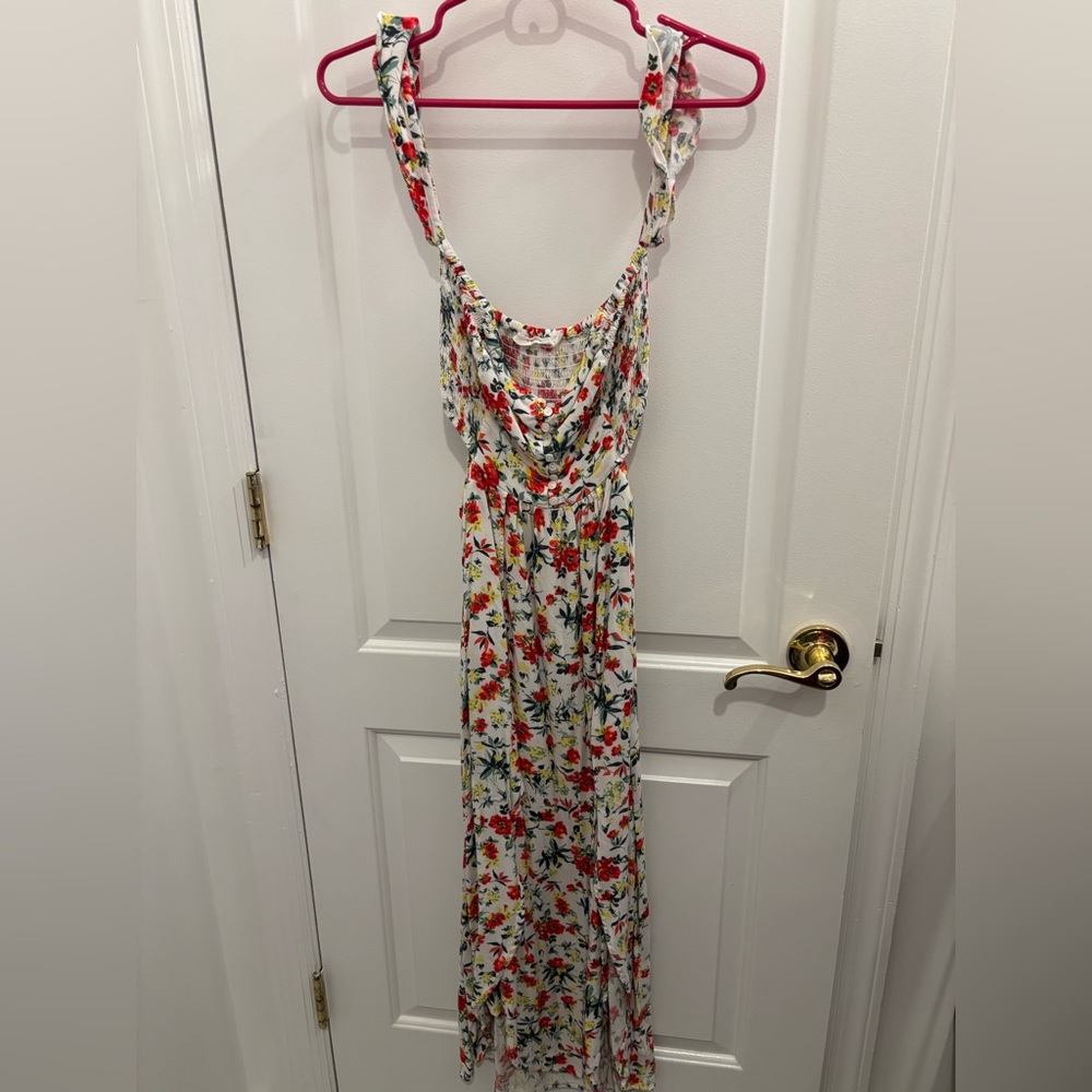 Lush Multicolor Floral Maxi Dress
